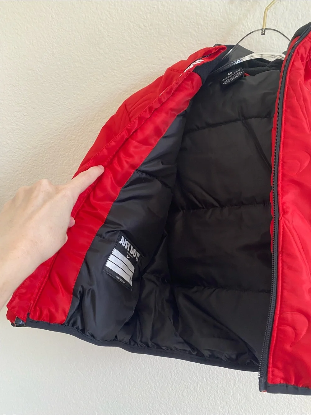 Nike Puffer Hooded Winter Jacket
